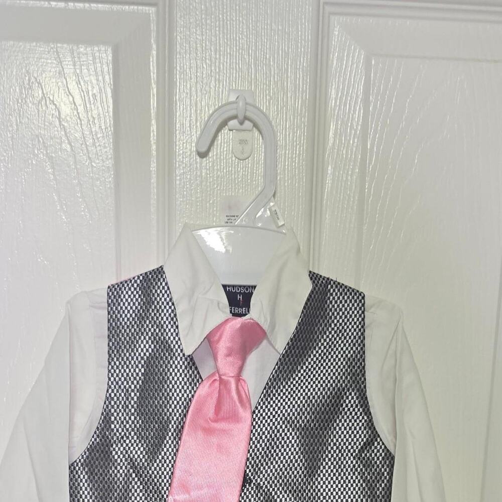 Hudson ferrel boys 4 piece Formal Suit Set (18 Months)